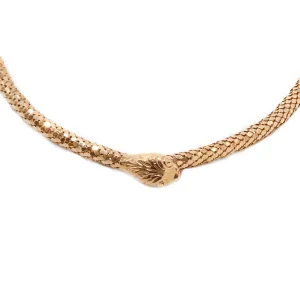 Retro Snake Necklace