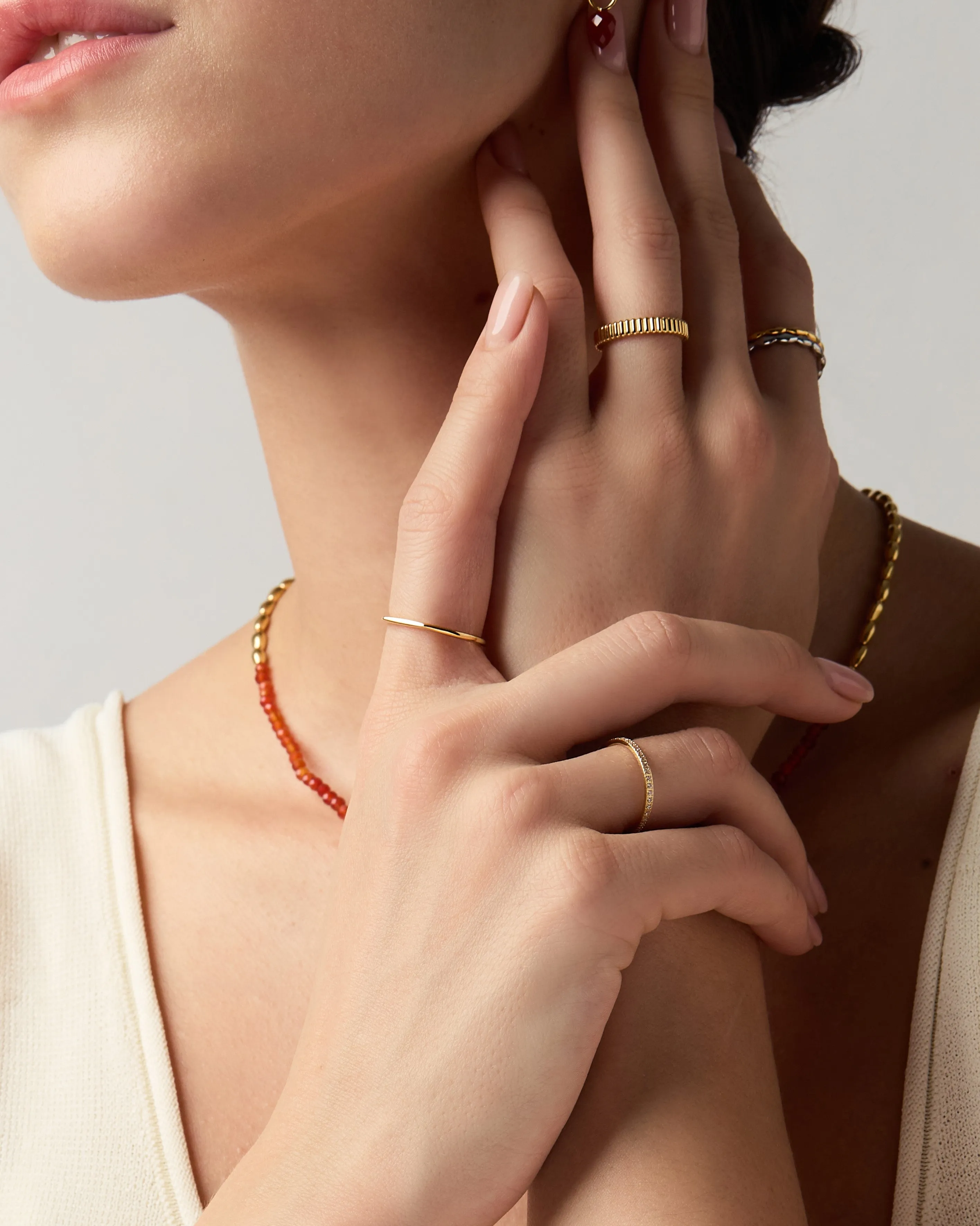 Rya Fluted Ring