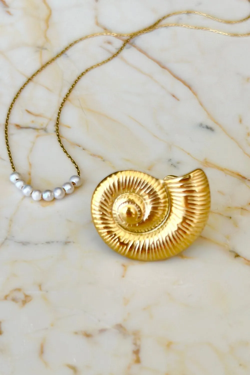 Sienna Pearl Necklace