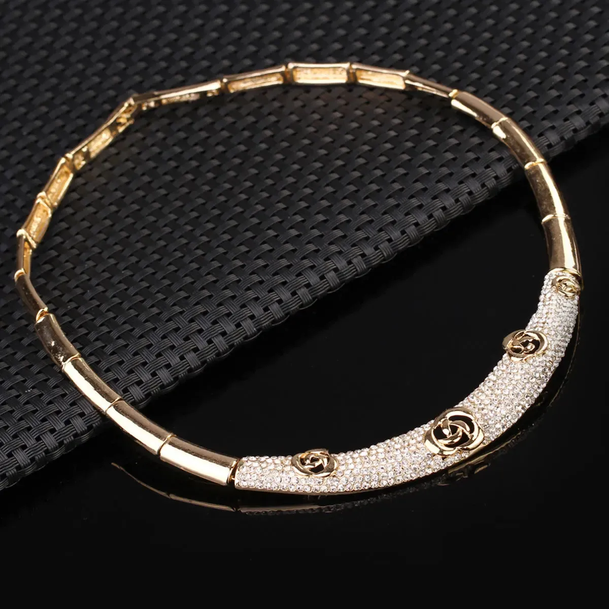Simply Fashion Trendy Party Necklace Earring Fashion Set