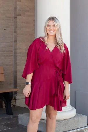 Sleek and Sexy Ruffle Dress