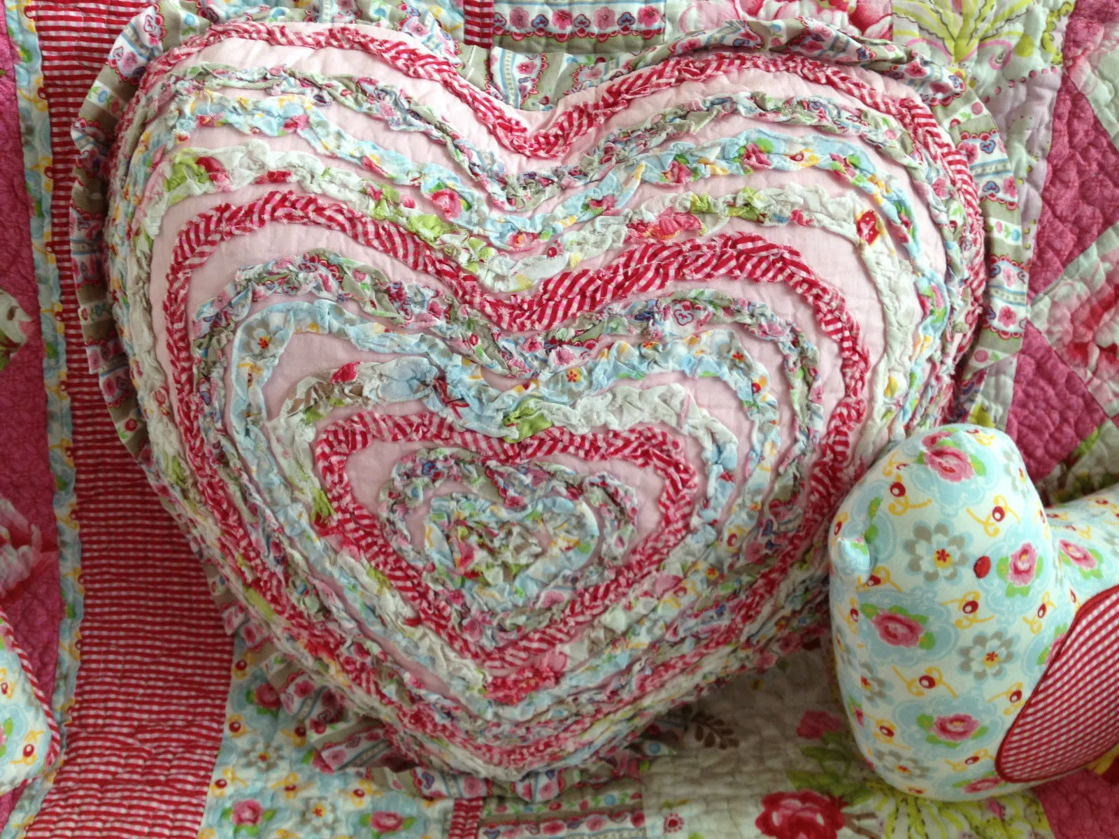 Stella Heart Shaped Decorator Cushion