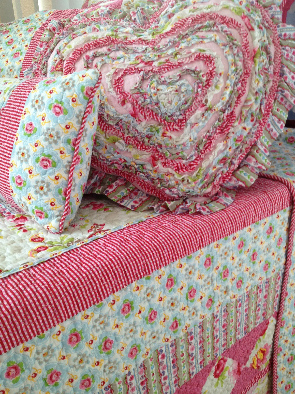 Stella Heart Shaped Decorator Cushion