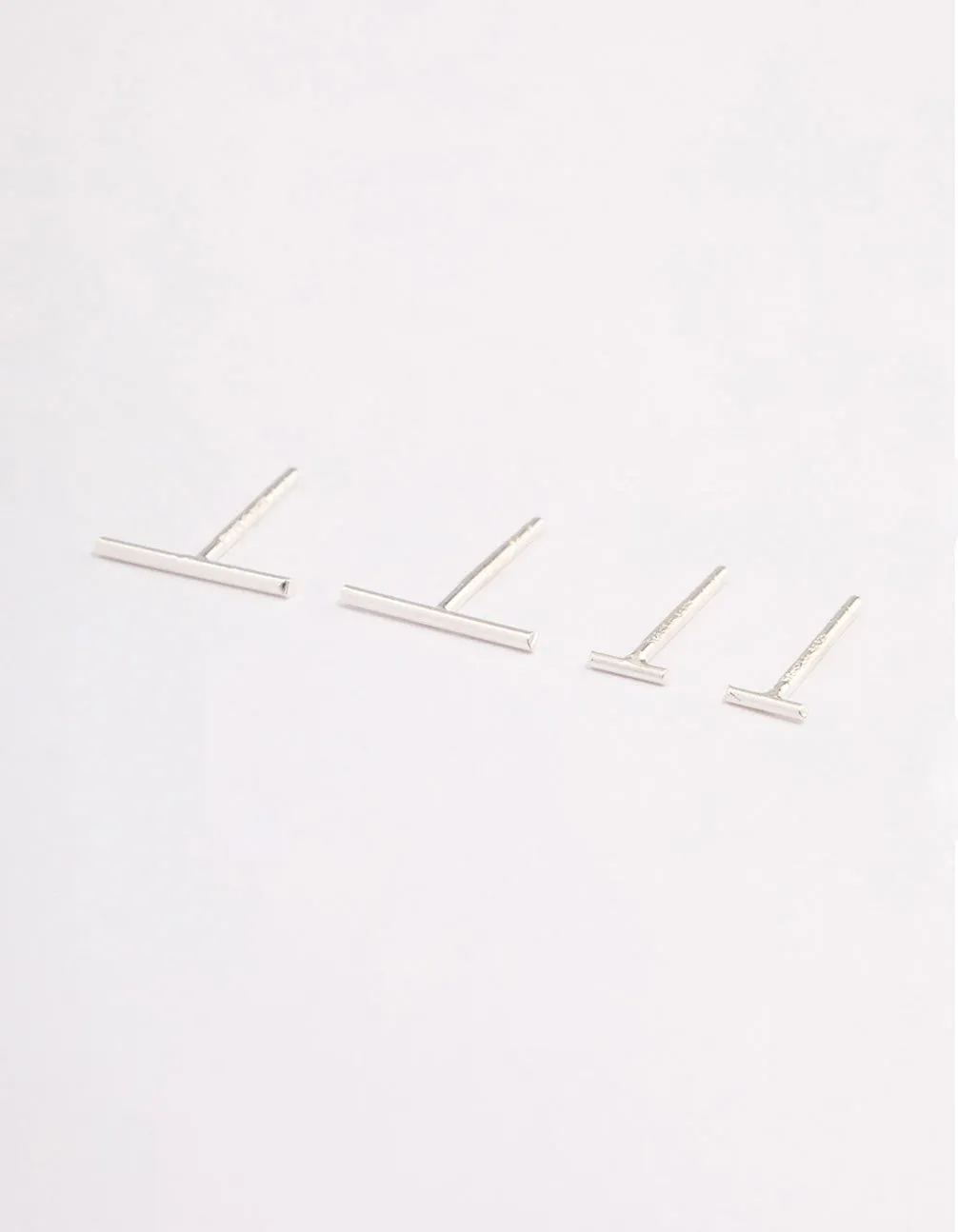 Sterling Silver Bar Earring Pack