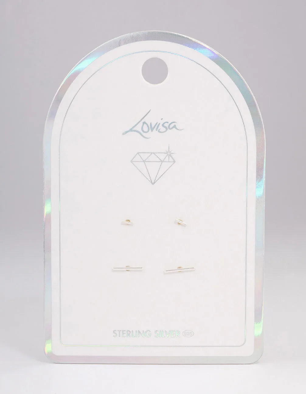 Sterling Silver Bar Earring Pack