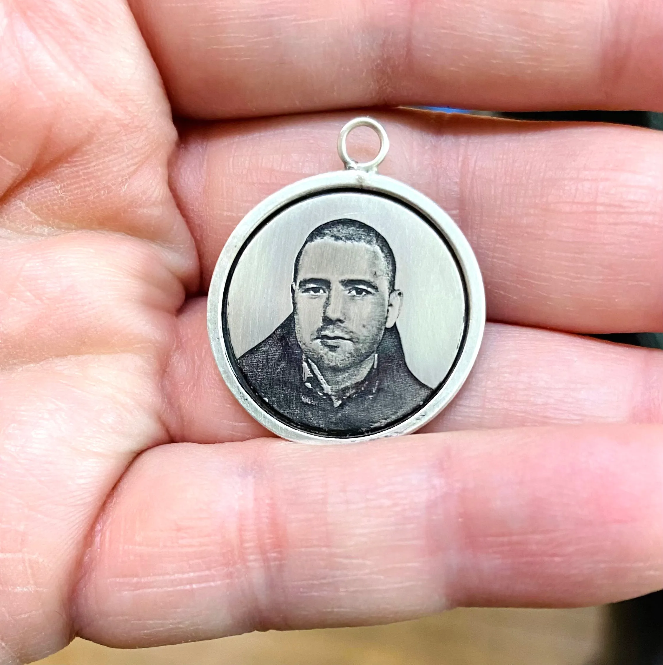 Sterling Silver Photo Necklace, Bracelet or Charm