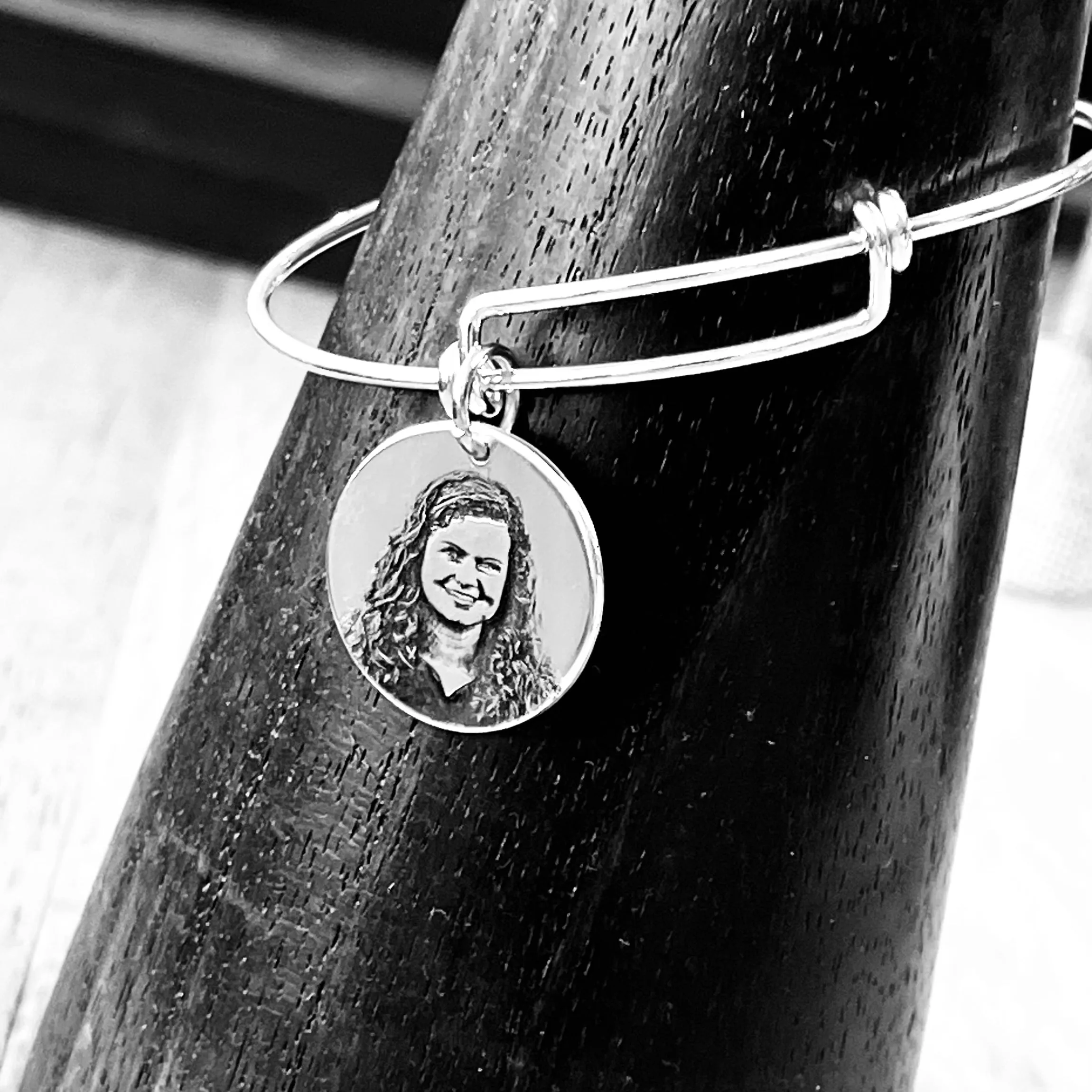 Sterling Silver Photo Necklace, Bracelet or Charm