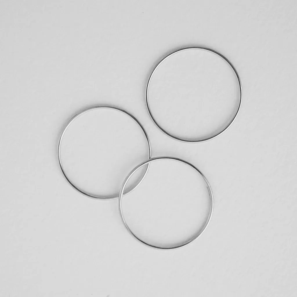 Super Skinny Stacking Ring Trio