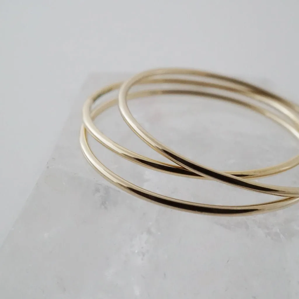 Super Skinny Stacking Ring Trio