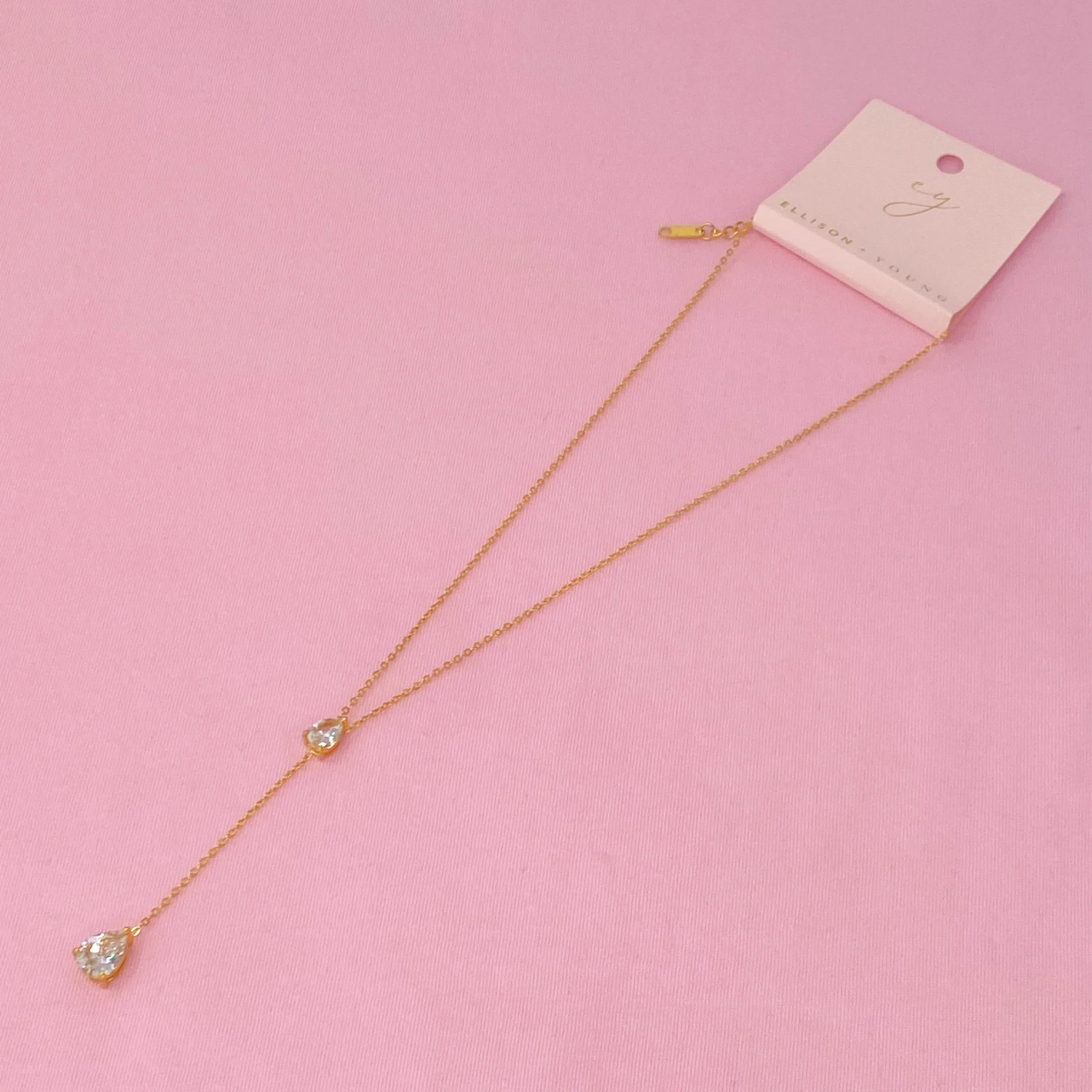 Superior Shine Drop Necklace