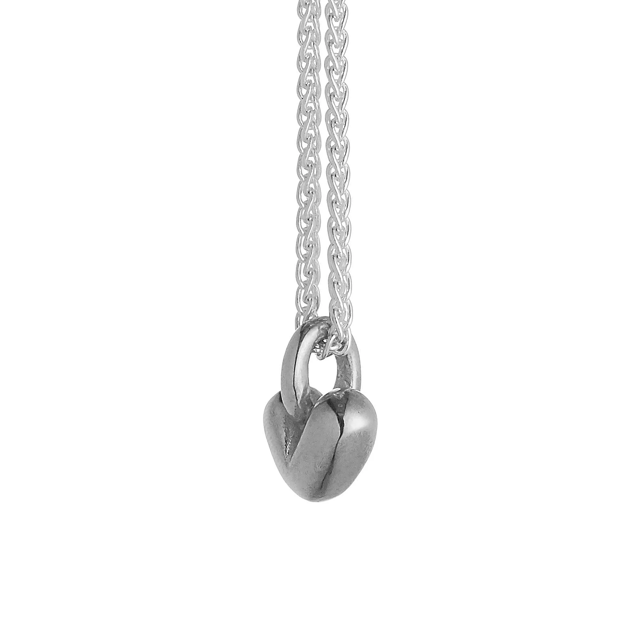 Sweetheart Silver or Gold Plated Necklace