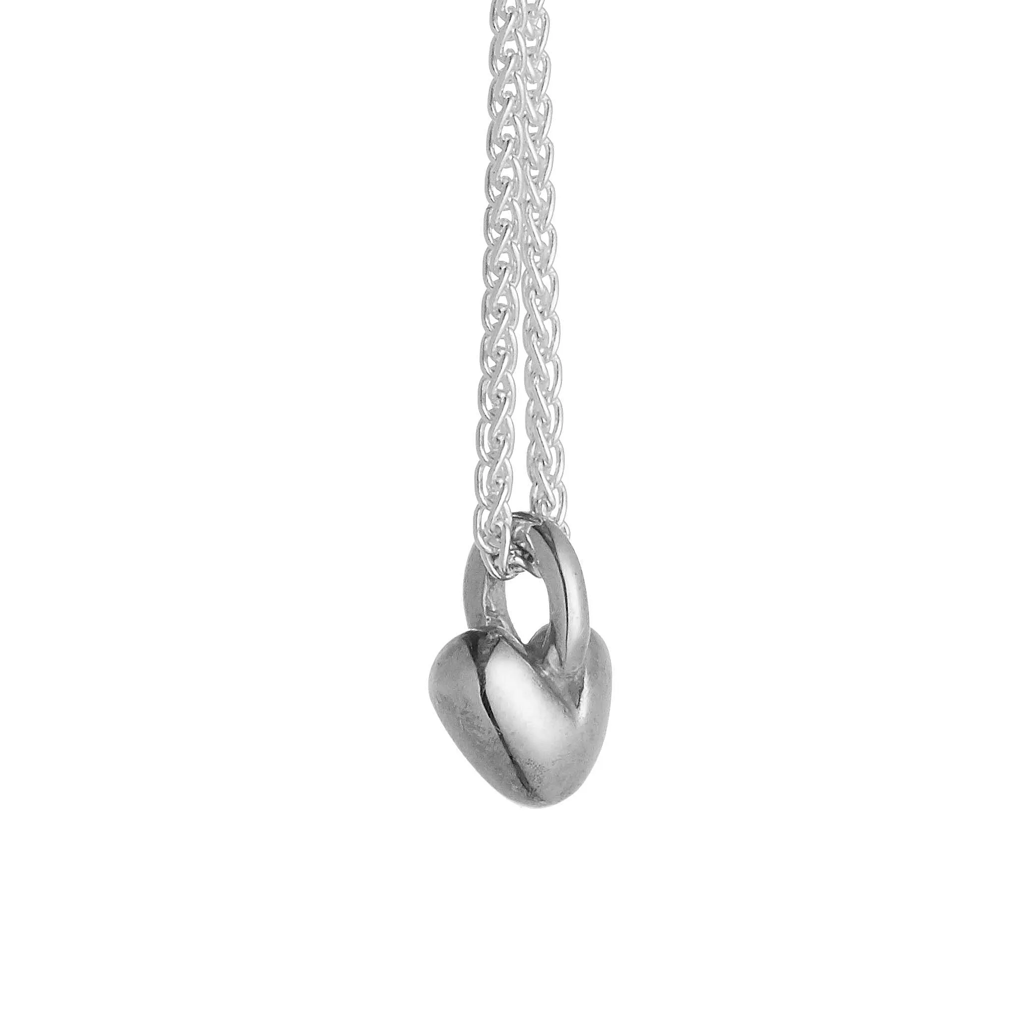 Sweetheart Silver or Gold Plated Necklace