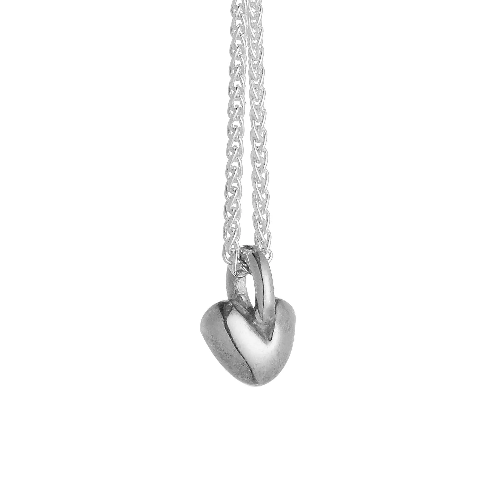 Sweetheart Silver or Gold Plated Necklace