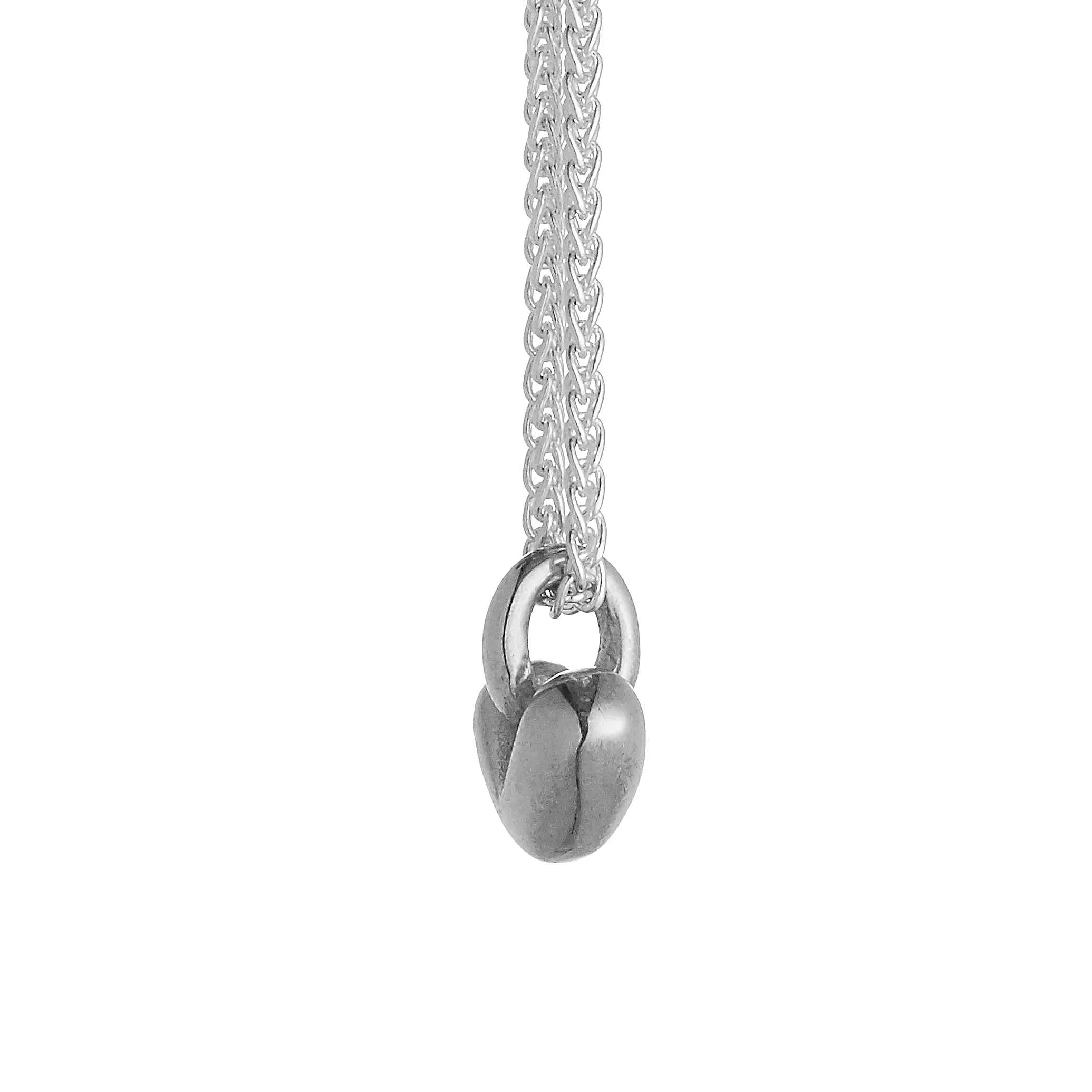 Sweetheart Silver or Gold Plated Necklace