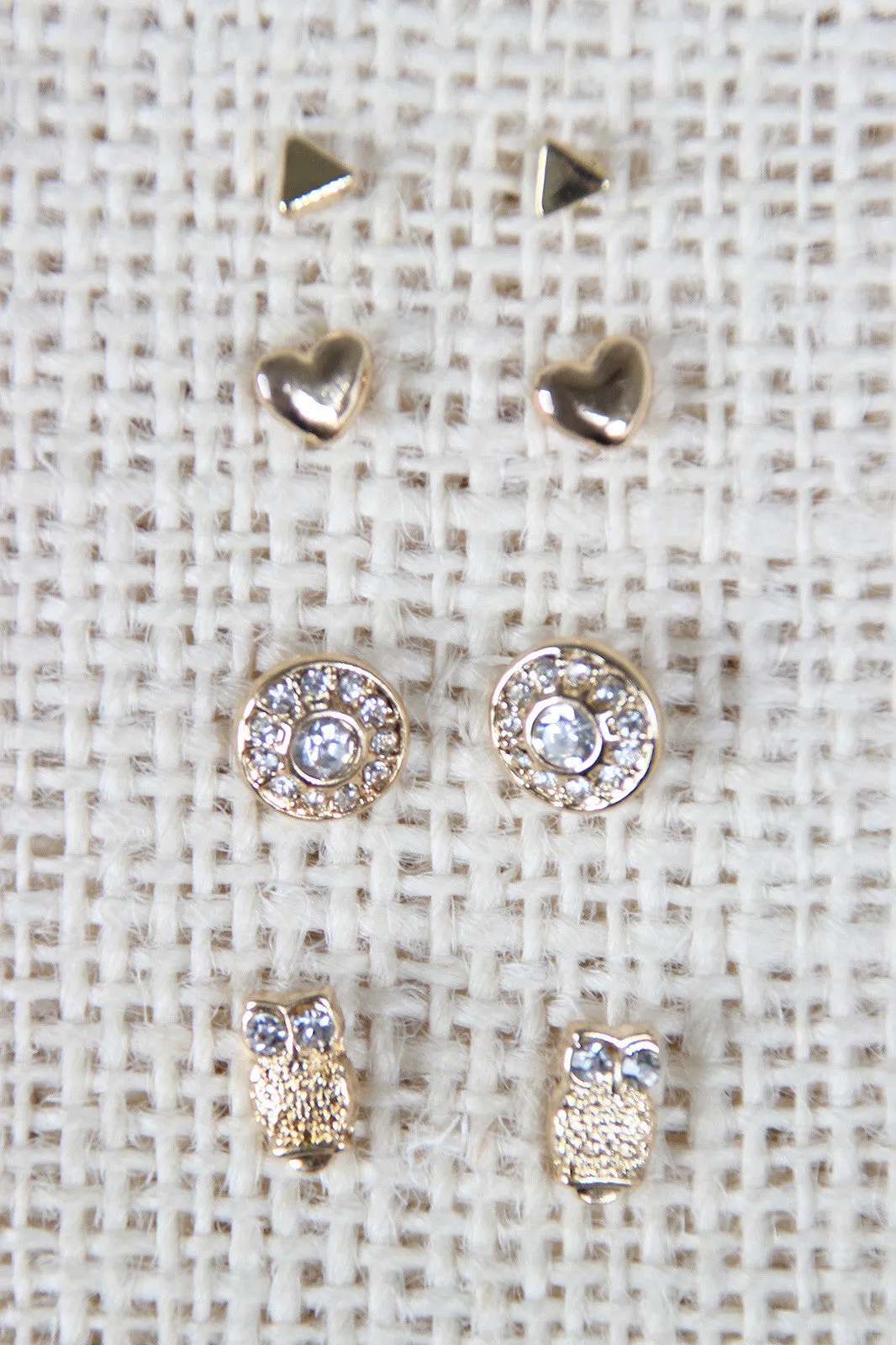 Teachers Pet Multi Stud Earring Set