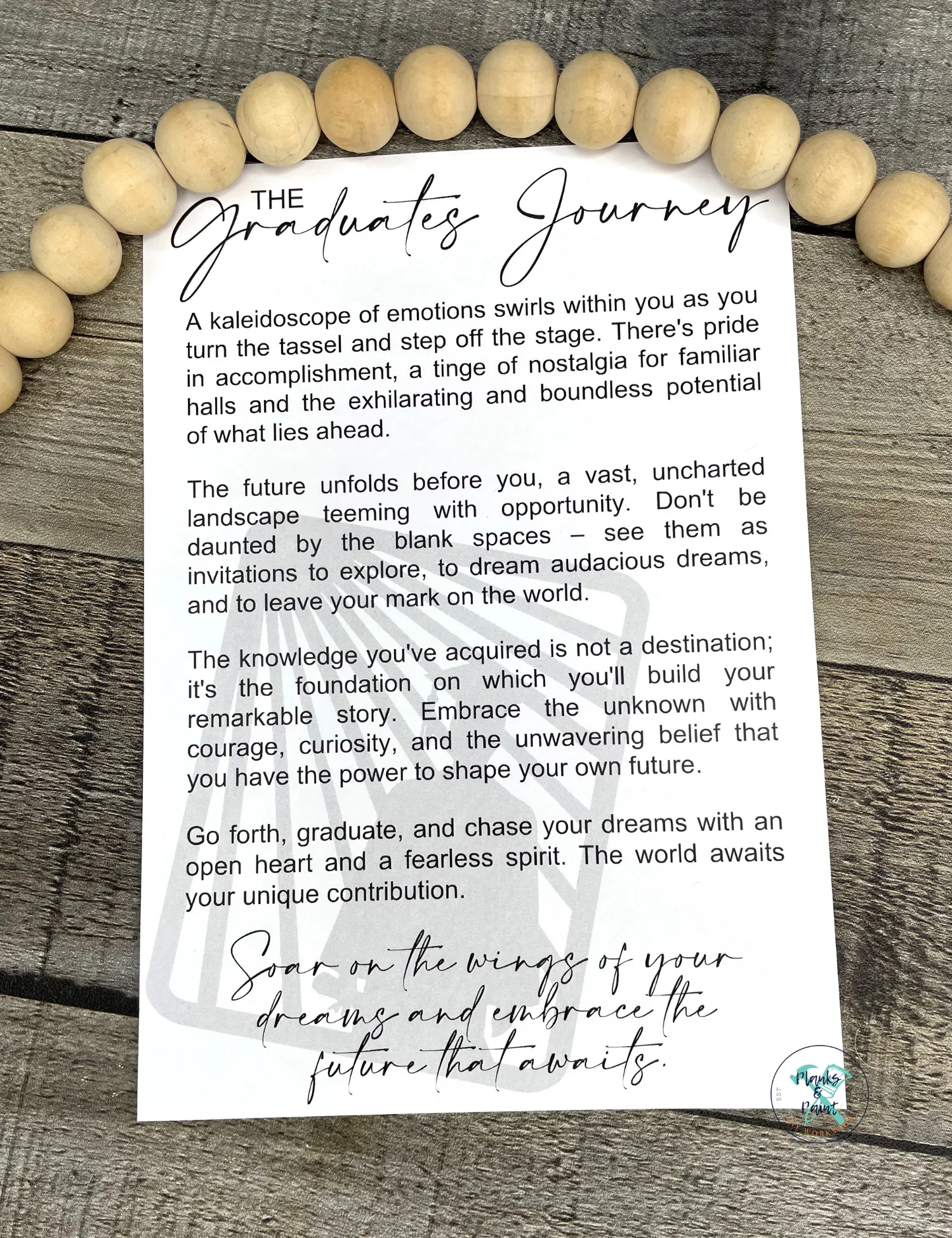 The Graduates Journey (Girl)