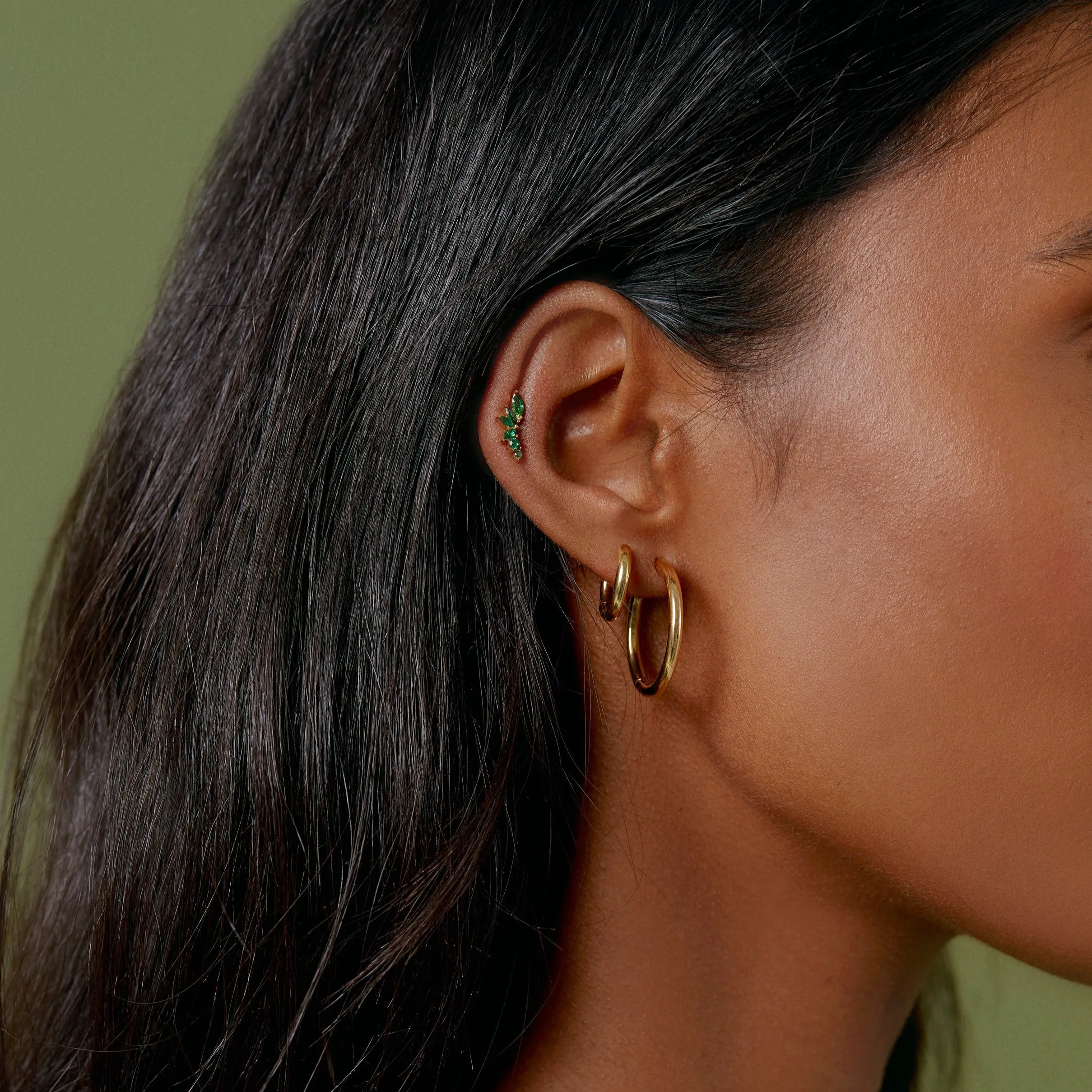 The Signature Hoop Set