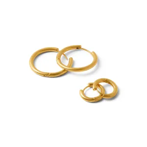 The Signature Hoop Set