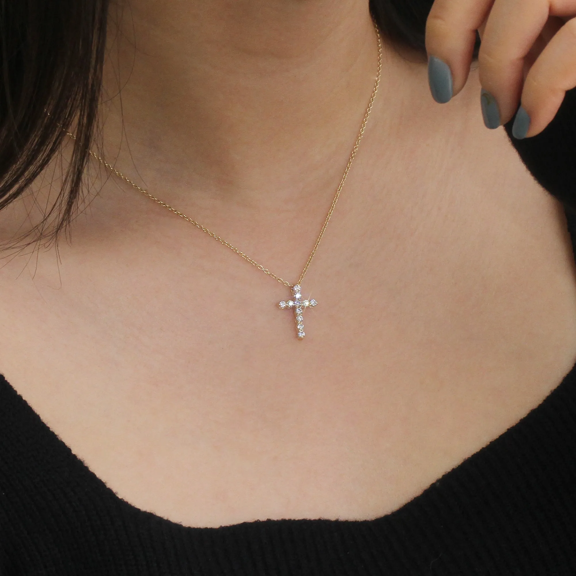 Timeless Everyday Gold Cross Pendant