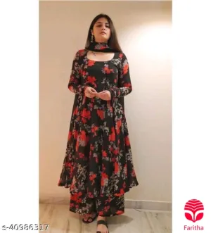 Trendy Voguish Women Dupatta Sets