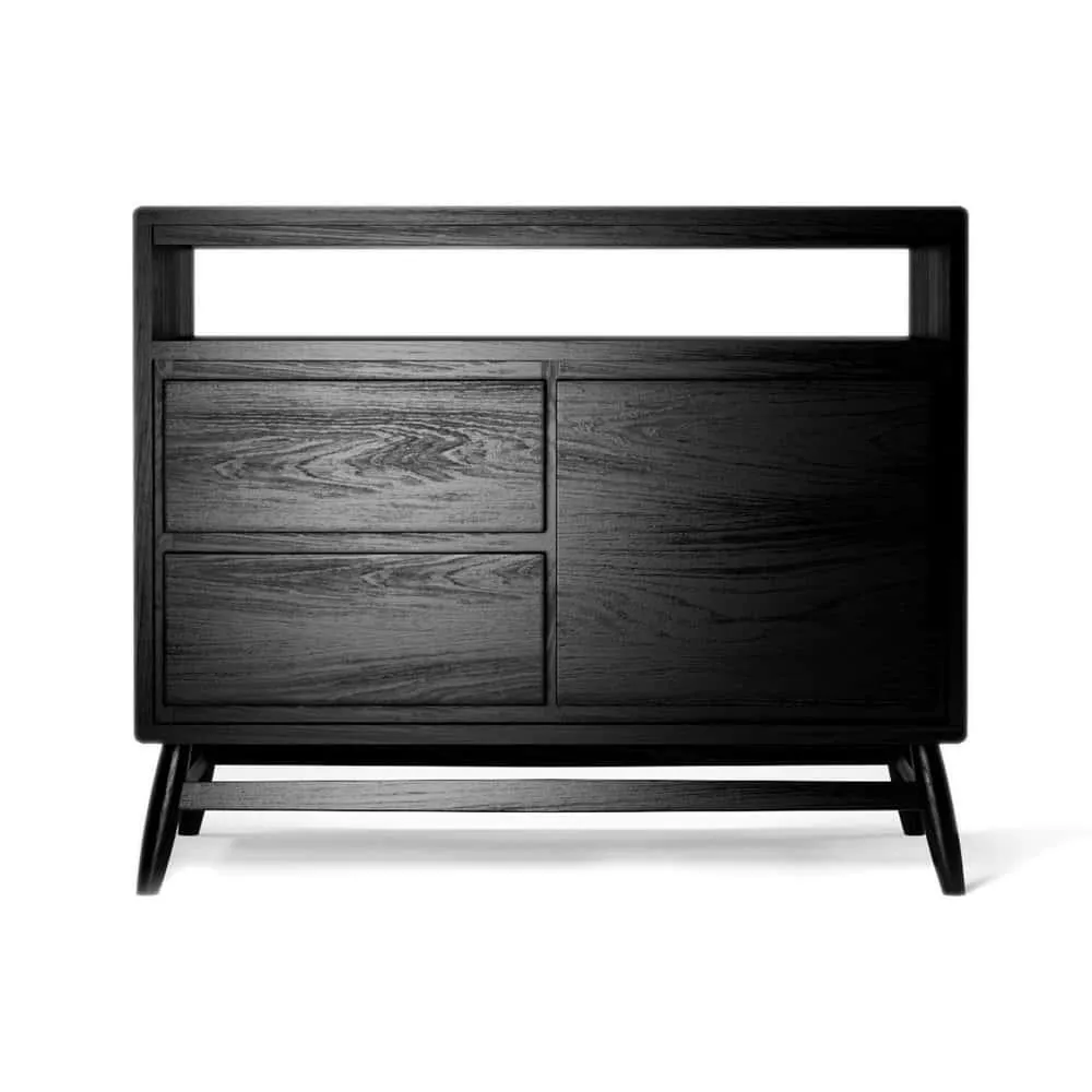Twist Sideboard - Satin Black