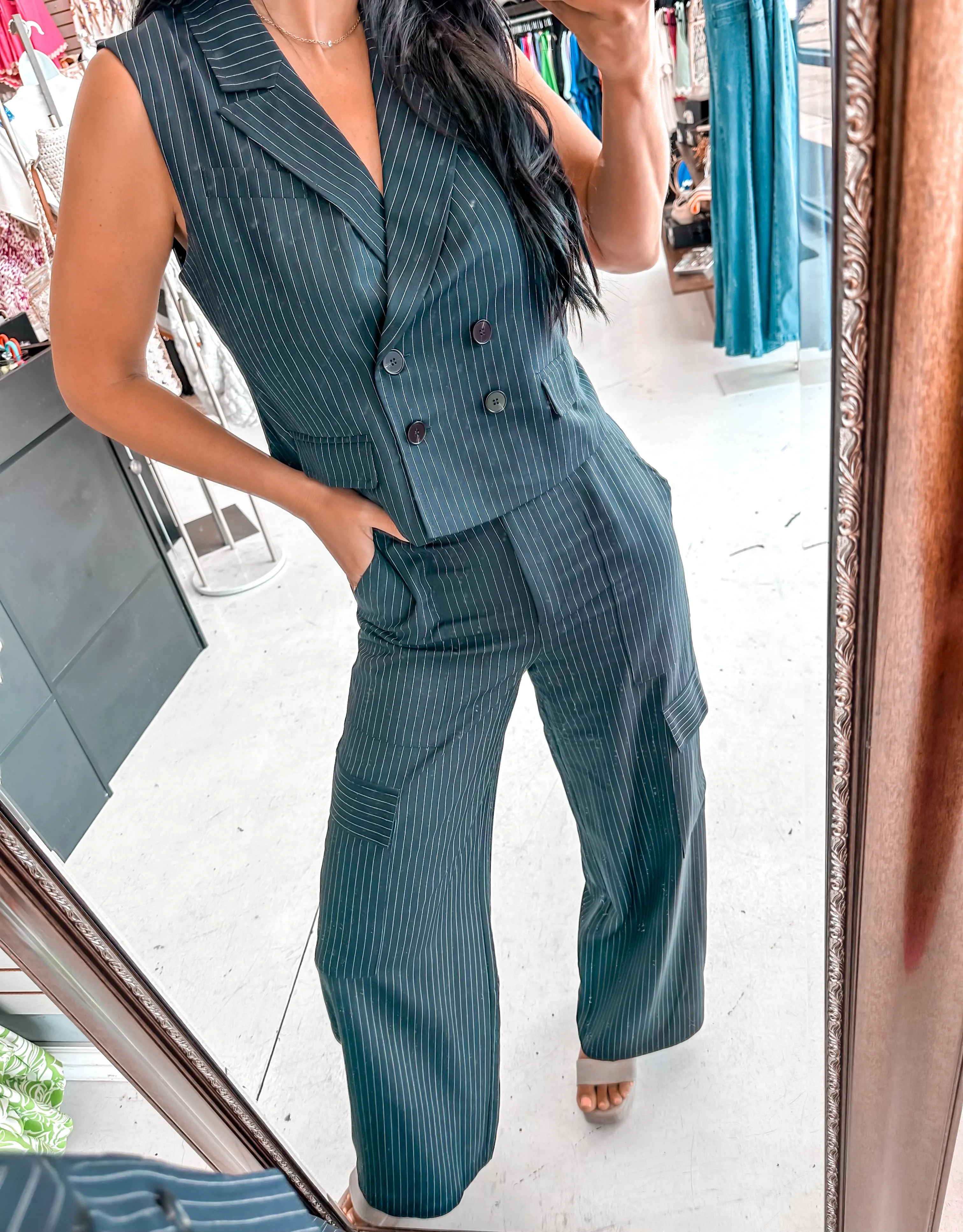 With A Twist Set Navy