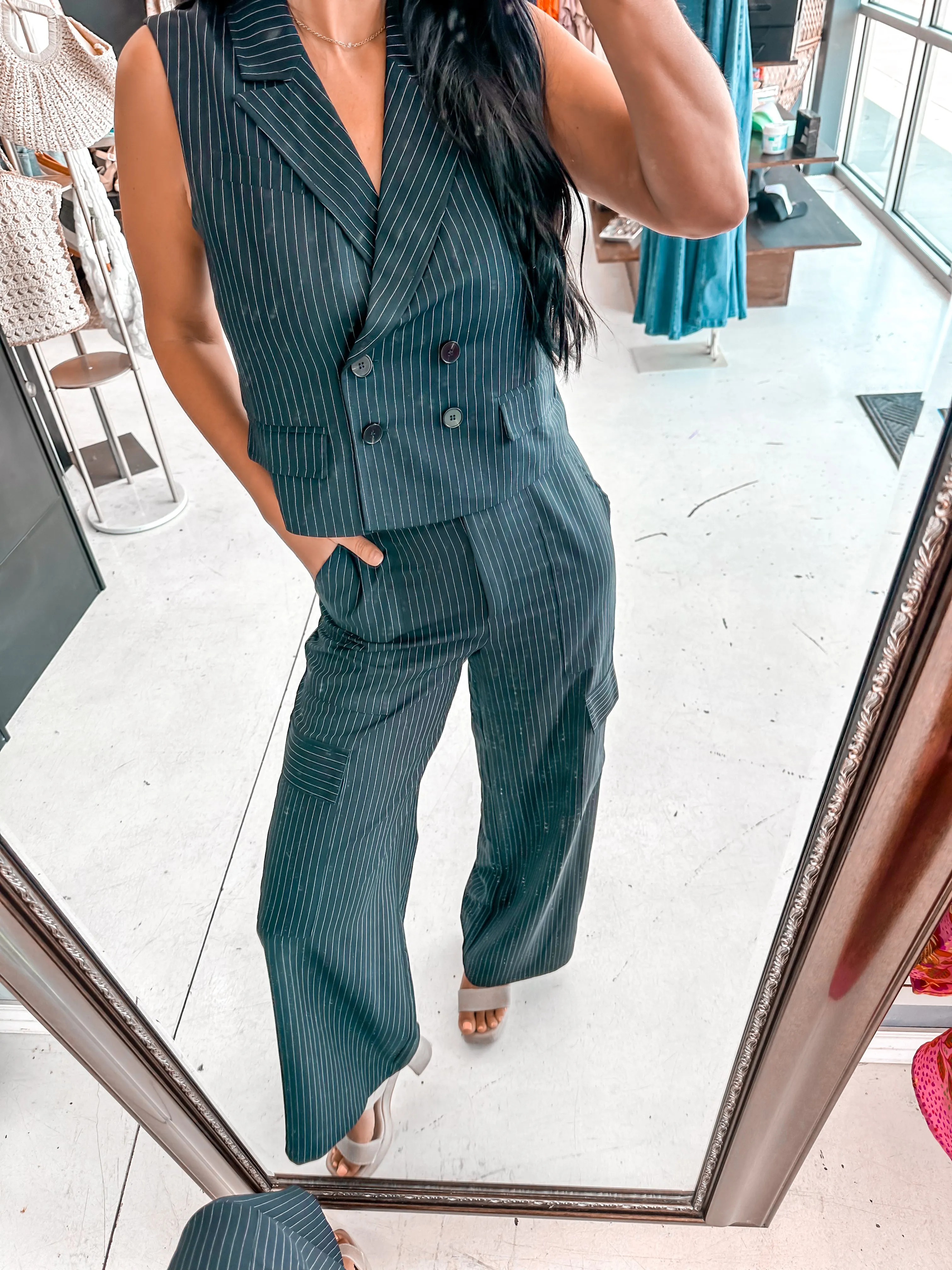 With A Twist Set Navy