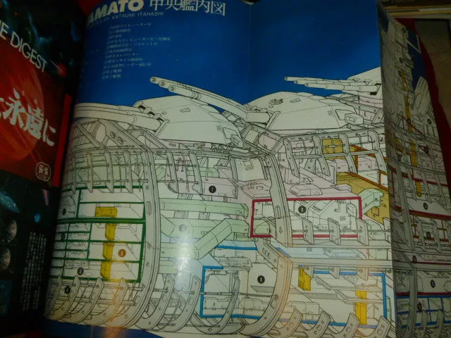 Yamato Art Book Be Forever Yamato