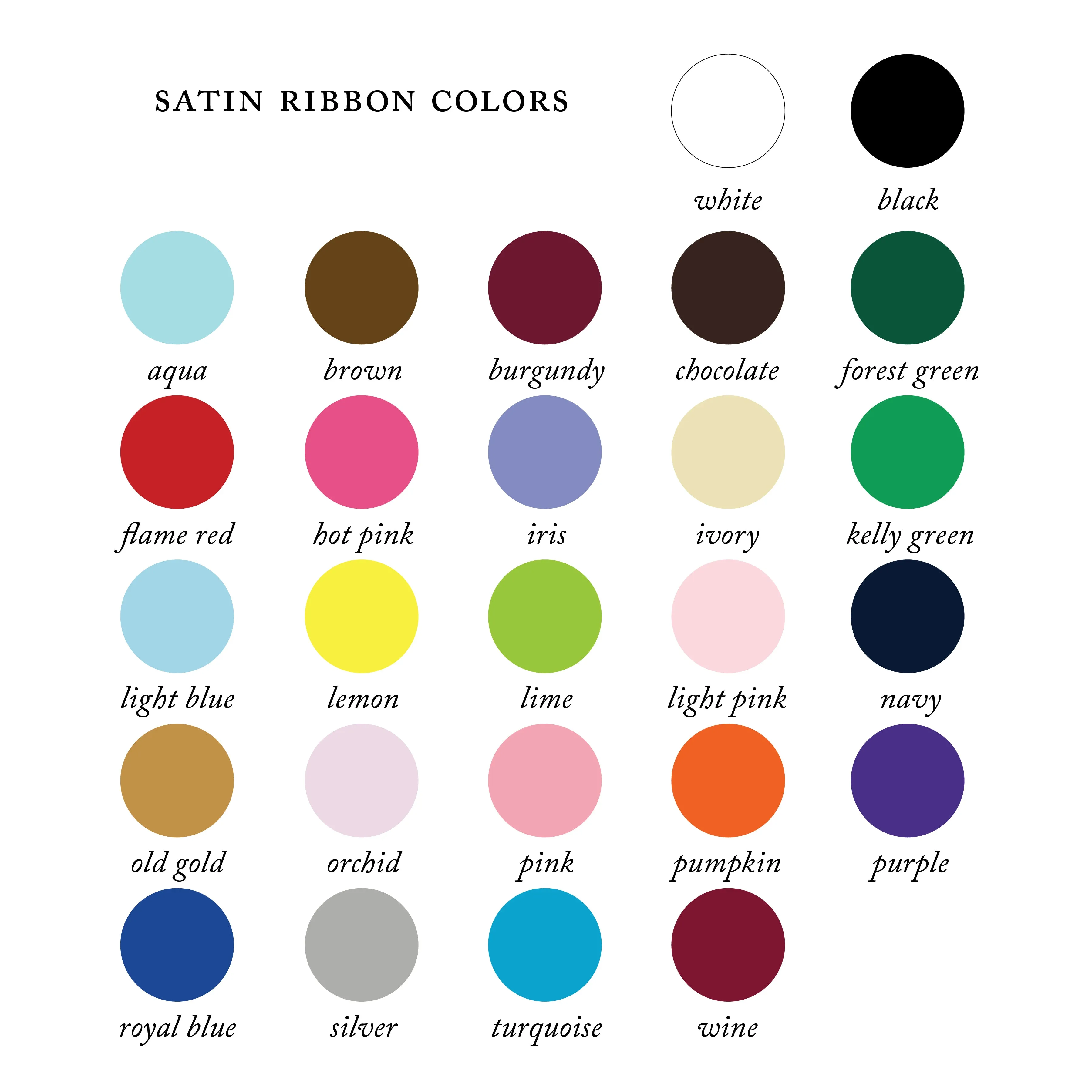 Your Own Design Satin Ribbon
